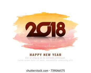 Abstract 2018 new year modern background