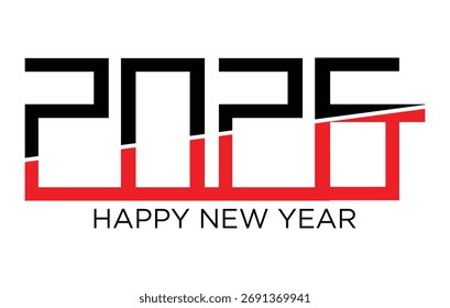 Abstract 2026 New Year Design
