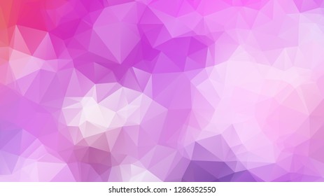 Abstract 2D geometric colorful background ,Colorful swirl rainbow polygon background.