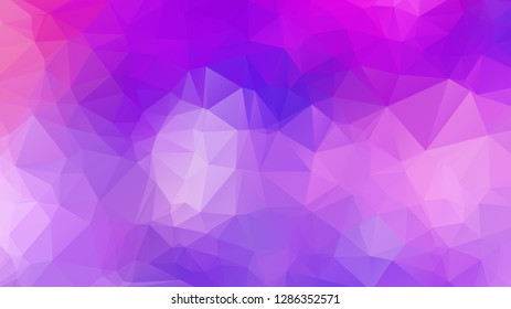 Abstract 2D geometric colorful background ,Colorful swirl rainbow polygon background.