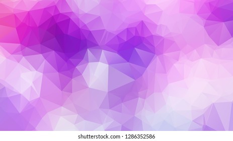 Abstract 2D geometric colorful background ,Colorful swirl rainbow polygon background.