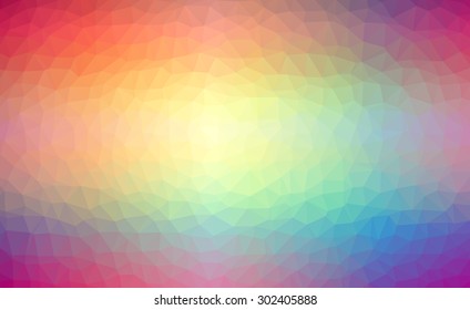 Abstract 2D mosaic triangle background for web design