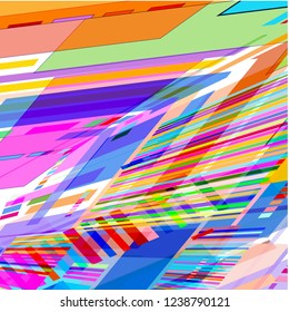 Abstract 3 D background 