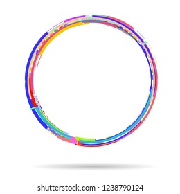 Abstract 3 D background 