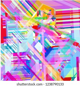 Abstract 3 D background 