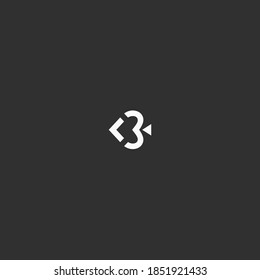 abstract 3 spades vector illustration