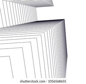 abstract 3d architecture
