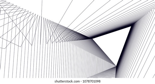 abstract 3d architecture