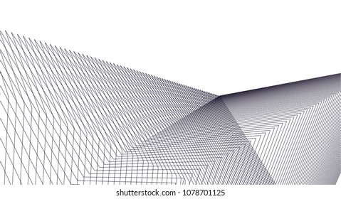abstract 3d architecture