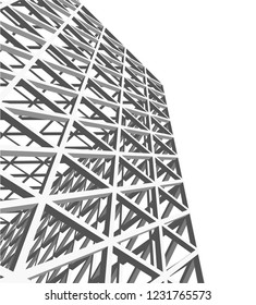 abstract 3d architecture 