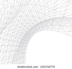 abstract 3d architecture 