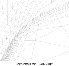 abstract 3d architecture 