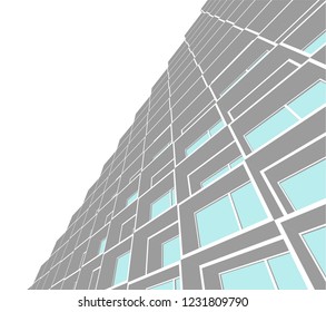 abstract 3d architecture 