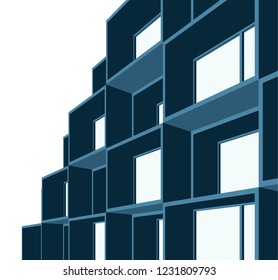 abstract 3d architecture 