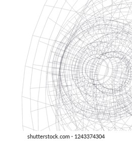abstract 3d architecture