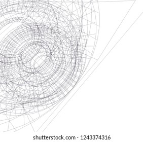 abstract 3d architecture