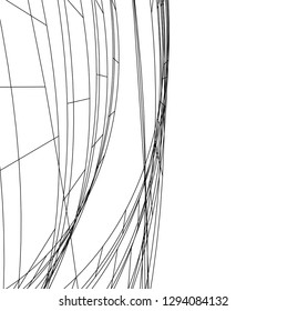 abstract 3d architecture