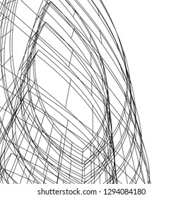 abstract 3d architecture