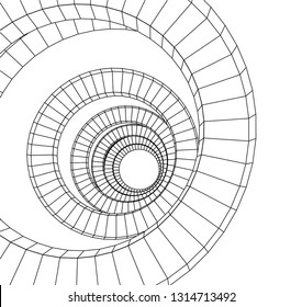 abstract 3d architecture