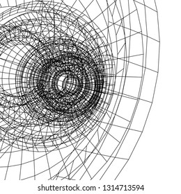 abstract 3d architecture