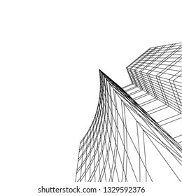 abstract 3d architecture