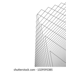 abstract 3d architecture