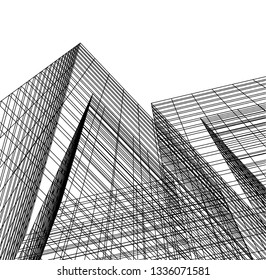 abstract 3d architecture