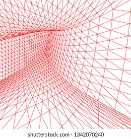 abstract 3d architecture