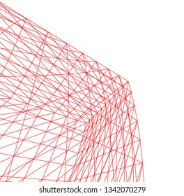 abstract 3d architecture