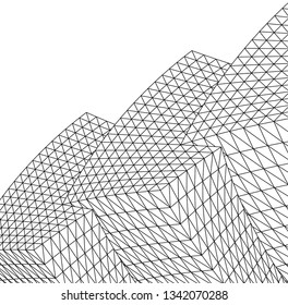 abstract 3d architecture