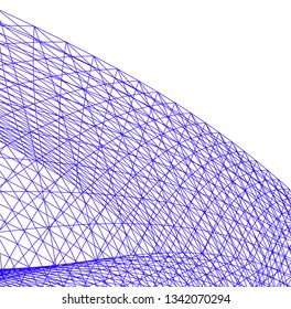 abstract 3d architecture
