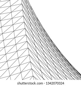 abstract 3d architecture
