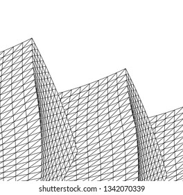 abstract 3d architecture