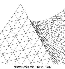 abstract 3d architecture