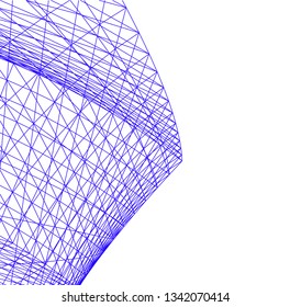 abstract 3d architecture