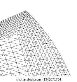 abstract 3d architecture