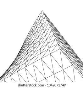 abstract 3d architecture