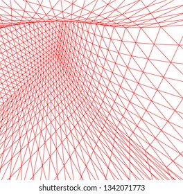 abstract 3d architecture