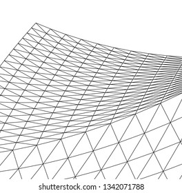 abstract 3d architecture