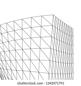 abstract 3d architecture