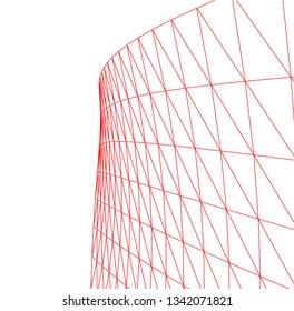 abstract 3d architecture