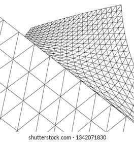 abstract 3d architecture