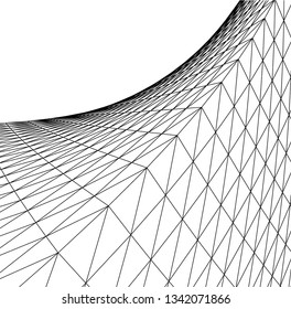 abstract 3d architecture