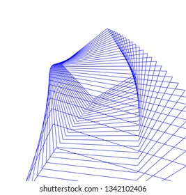 abstract 3d architecture