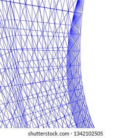 abstract 3d architecture