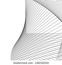 abstract 3d architecture