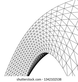 abstract 3d architecture