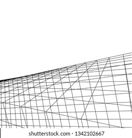 abstract 3d architecture