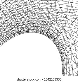 abstract 3d architecture