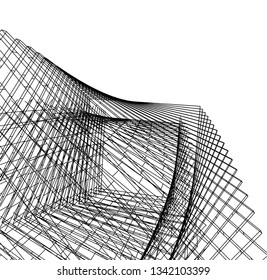 abstract 3d architecture